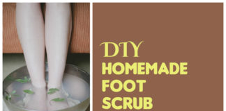 DIY Homemade Foot Scrub