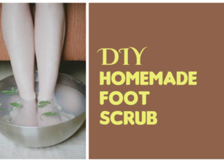 DIY Homemade Foot Scrub