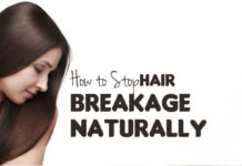 how to stop hair breakage naturally at home