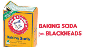 baking soda for blackheads