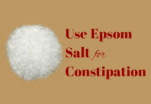 home remedies using epsom salt for constipation