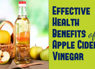 Effective Health Benefits of Apple Cider Vinegar
