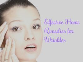 How to get rid of wrinkles using home remedies