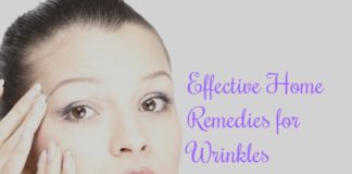 How to get rid of wrinkles using home remedies