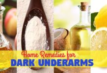 how to get rid of dark under arms