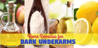 how to get rid of dark under arms