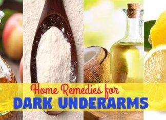 how to get rid of dark under arms