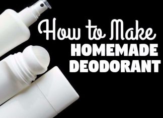 How to make homemade deodorant