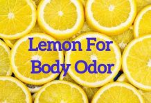 home remedies for body odor