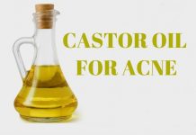 use castor oil for acne