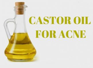 use castor oil for acne