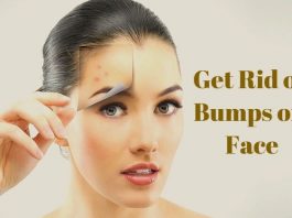 how to get rid of bumps on face