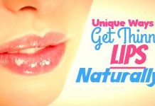 Unique Ways to Get Thinner Lips Naturally