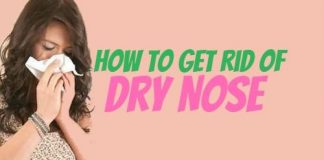 Ways to Get Rid From Dry Nose